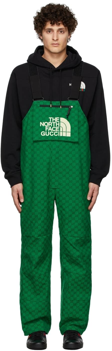 the north face gucci overalls green|gucci north face shirts.